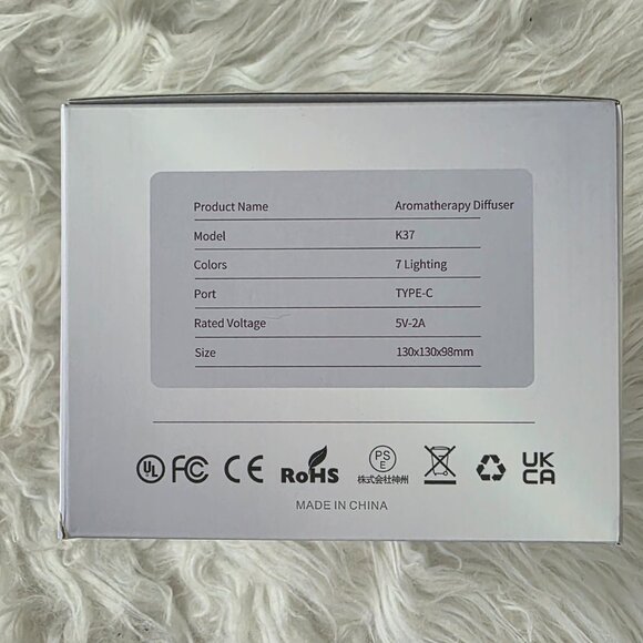 NWT Simersure Aromatherapy Diffuser, White, Unopened - Picture 5 of 6